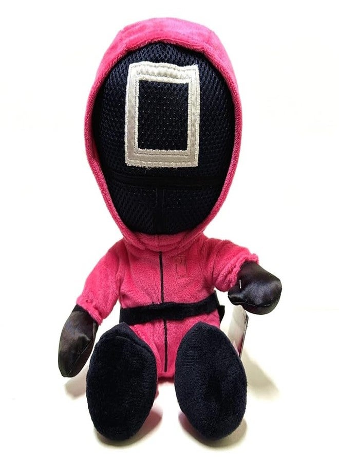 STRIDERS دمية ستريدرز القطيفة - عامل القناع المربع، لعبة محشوة فاخرة ناعمة ومريحة للعناق | هدية مثالية لهواة الجمع والمعجبين | مثالية للعب والعرض والسفر وتزيين الغرفة | 10 بوصات - Image 1